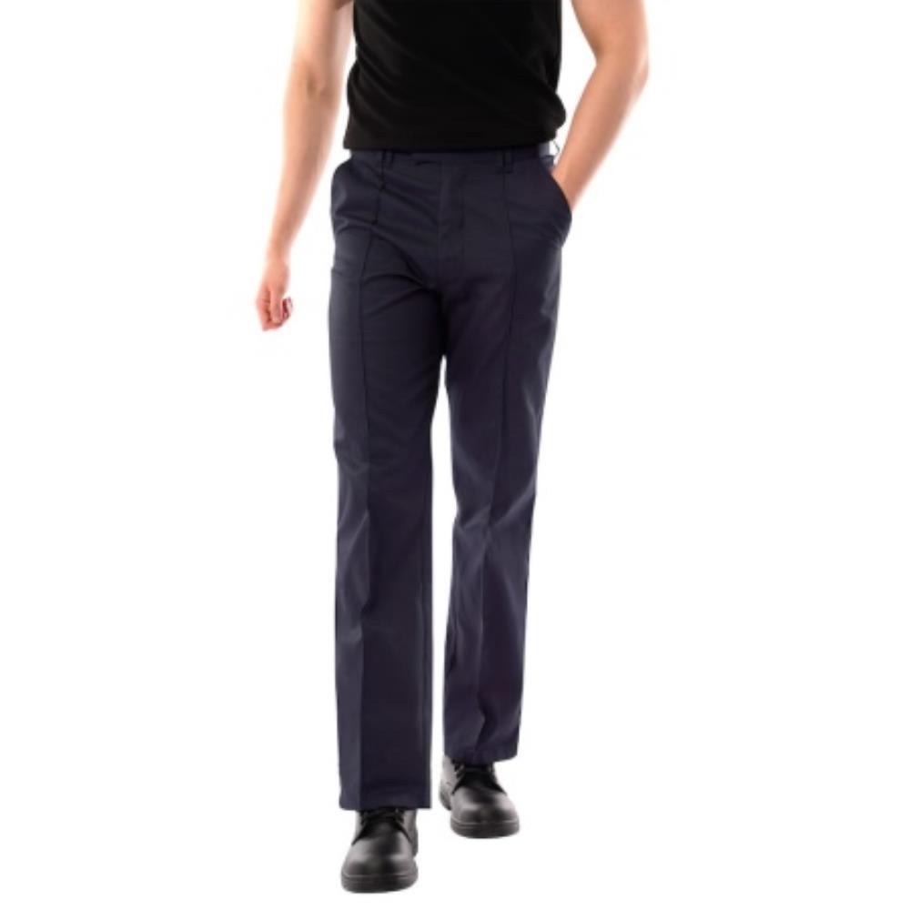 Mens navy blue work hot sale pants