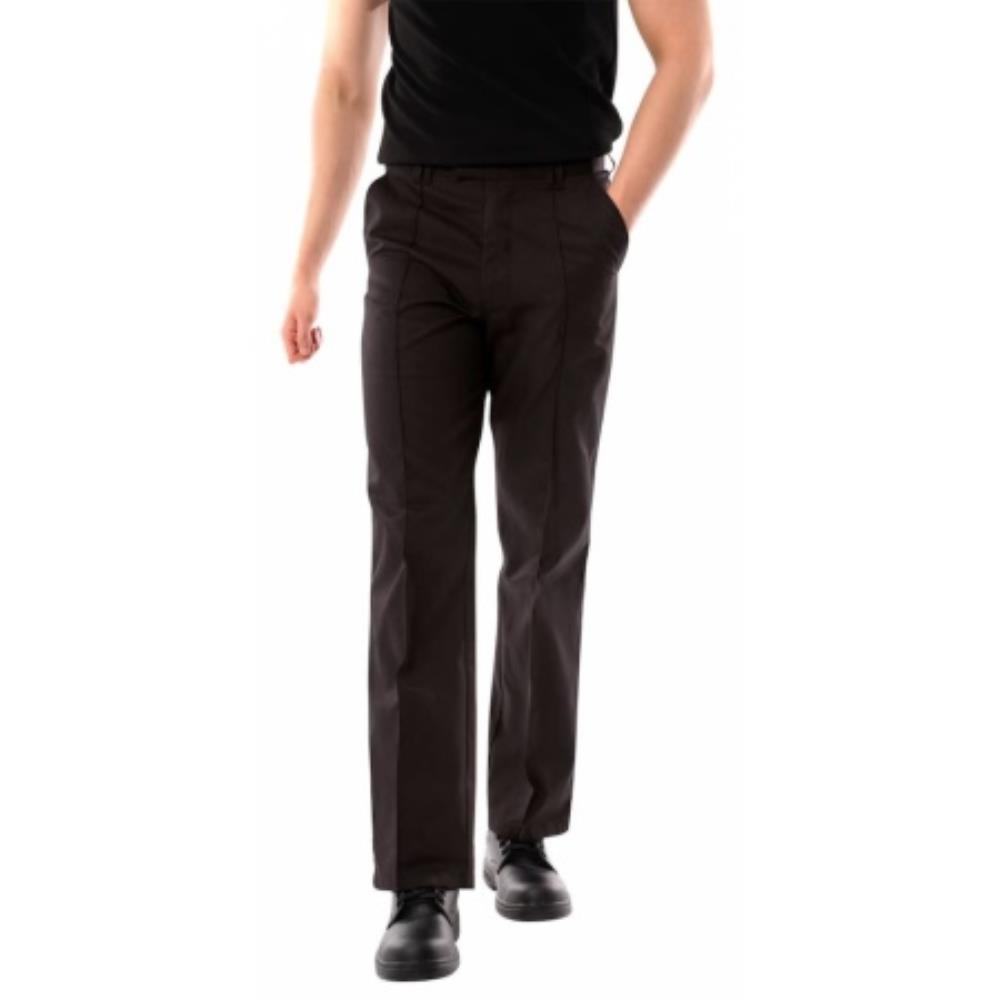 Mens Polyester Trousers, BLACK