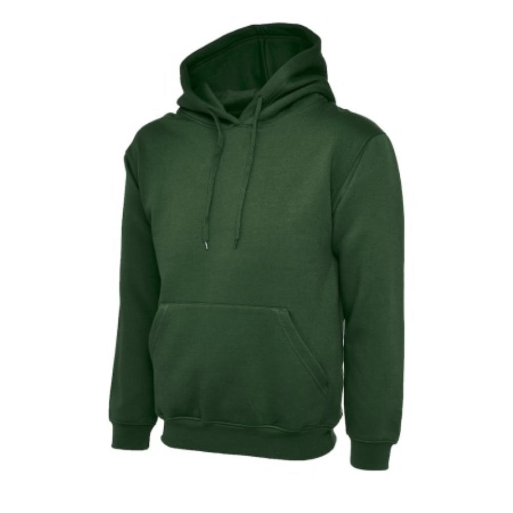 Bottle Green Classic Hoodie 50 | SAF8696 | WORK IN STYLE | SE